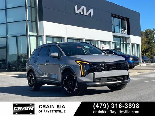 Gray 2026 Kia Sportage Hybrid EX