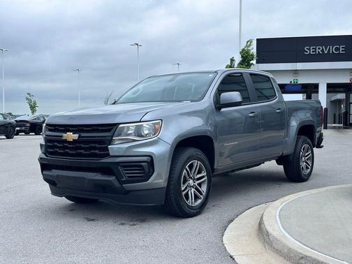 Steel Metallic 2021 Chevrolet Colorado WT