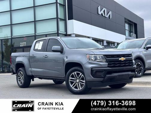 Steel Metallic 2021 Chevrolet Colorado WT