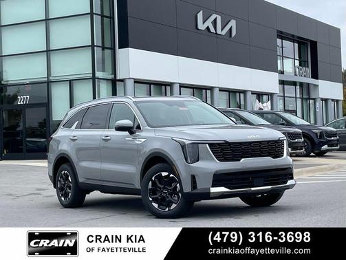 Gray 2026 Kia Sorento S