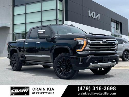 Black 2025 Chevrolet Silverado 2500 High Country