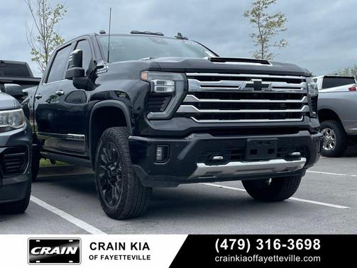 Black 2025 Chevrolet Silverado 2500 High Country