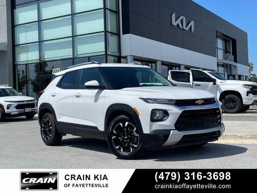 Summit White 2022 Chevrolet Trailblazer LT