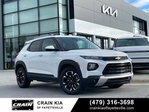 Summit White 2022 Chevrolet Trailblazer LT
