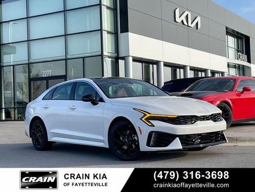 Snow White Pearl 2026 Kia K5 GT-Line FWD