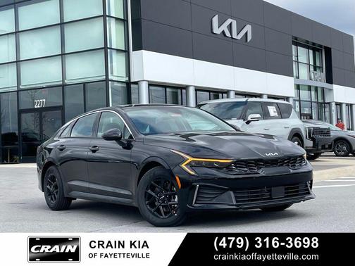 Aurora Black Pearl 2026 Kia K5 LXS FWD