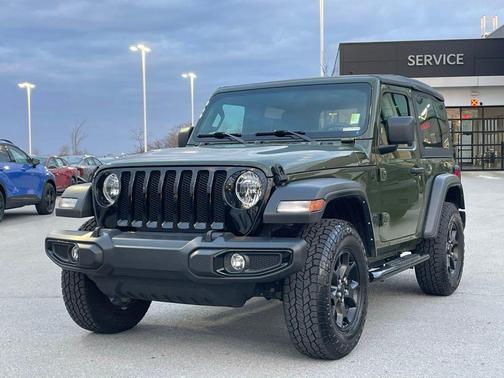 Sarge Green Clearcoat 2022 Jeep Wrangler Sport S