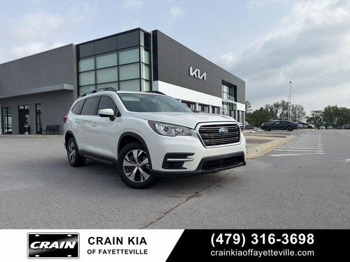 Crystal White Pearl 2020 Subaru Ascent Premium 8-Passenger
