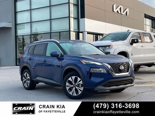 Caspian Blue Metallic 2023 Nissan Rogue SV