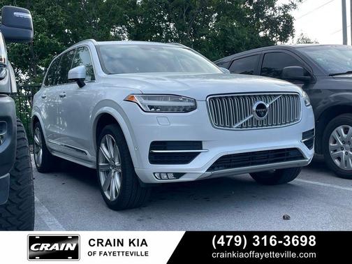 Crystal White 2018 Volvo XC90 T6 Inscription