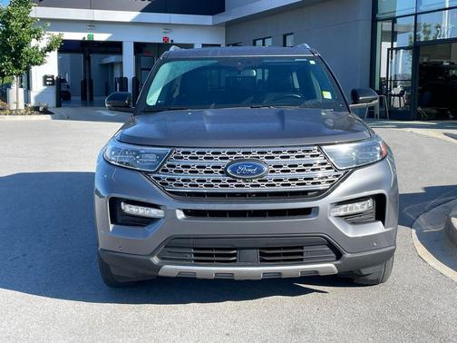 Gray Metallic 2021 Ford Explorer Limited