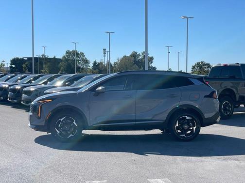 Gray 2026 Kia Sportage Hybrid EX