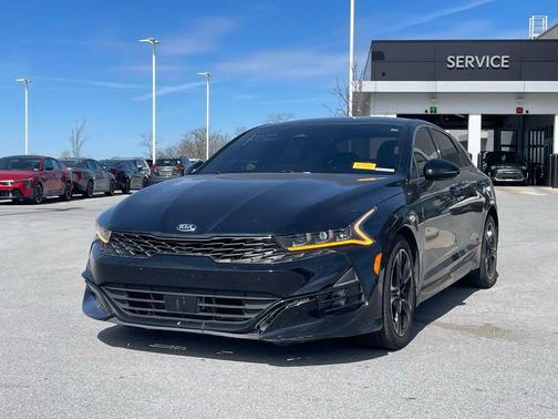 Ebony Black 2021 Kia K5 GT-Line