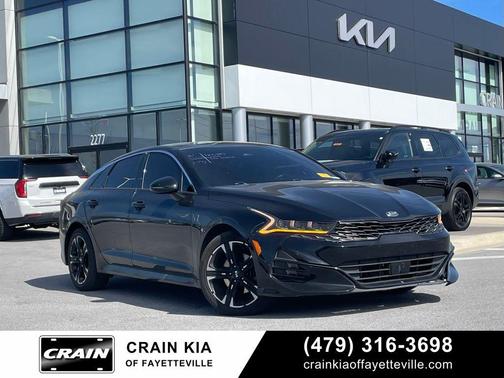 Ebony Black 2021 Kia K5 GT-Line