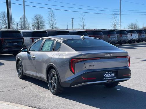 Steel Gray 2026 Kia K4 LXS
