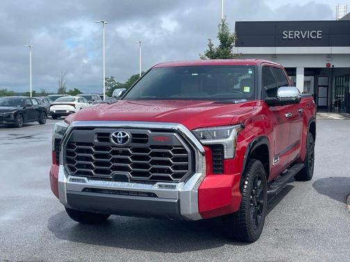 Red 2023 Toyota Tundra Hybrid 1794 Edition