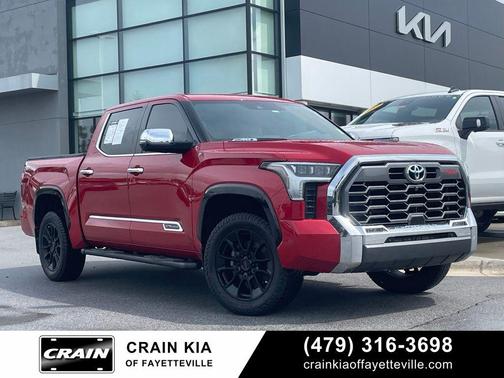 Red 2023 Toyota Tundra Hybrid 1794 Edition