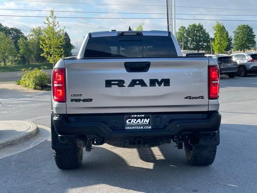 Billet Silver Metallic 2025 RAM 1500 RHO Crew Cab 4x4 5'7' Box