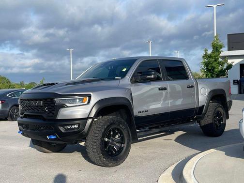 Billet Silver Metallic 2025 RAM 1500 RHO Crew Cab 4x4 5'7' Box