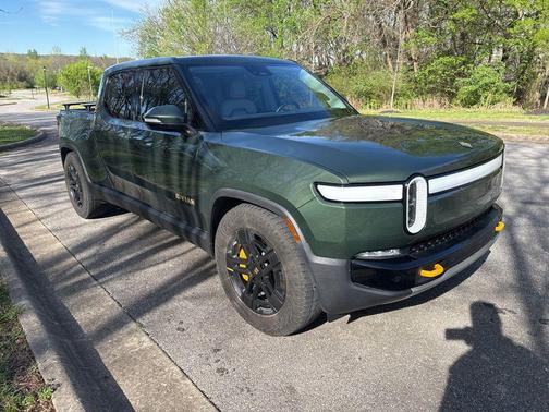 Forest Green 2022 Rivian R1T Adventure