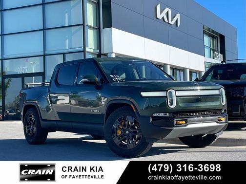 Forest Green 2022 Rivian R1T Adventure