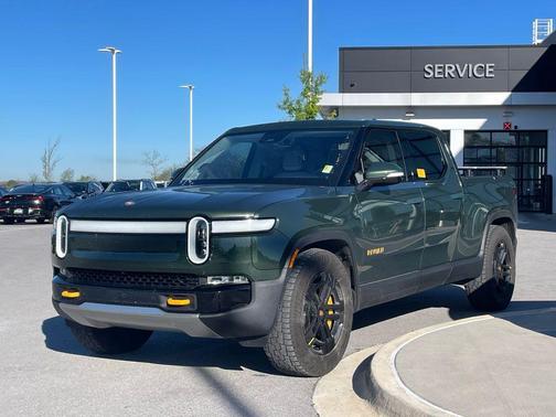 Forest Green 2022 Rivian R1T Adventure