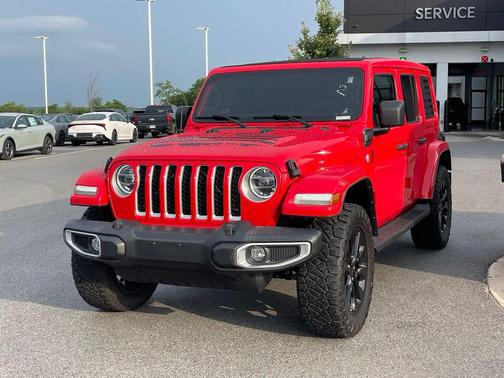 Red Clearcoat 2021 Jeep Wrangler Unlimited 4xe Sahara