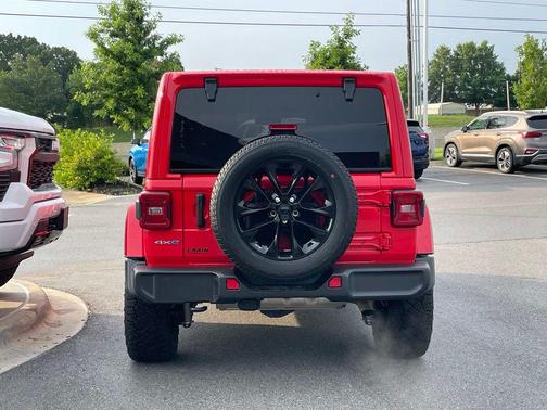 Red Clearcoat 2021 Jeep Wrangler Unlimited 4xe Sahara