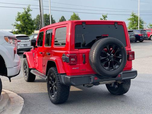 Red Clearcoat 2021 Jeep Wrangler Unlimited 4xe Sahara