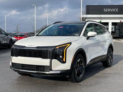 Snow White Pearl 2026 Kia Sportage Hybrid EX