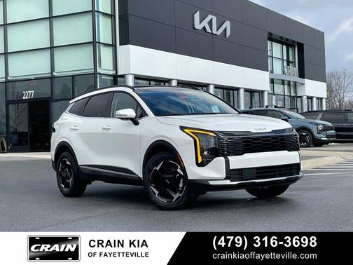 Snow White Pearl 2026 Kia Sportage Hybrid EX