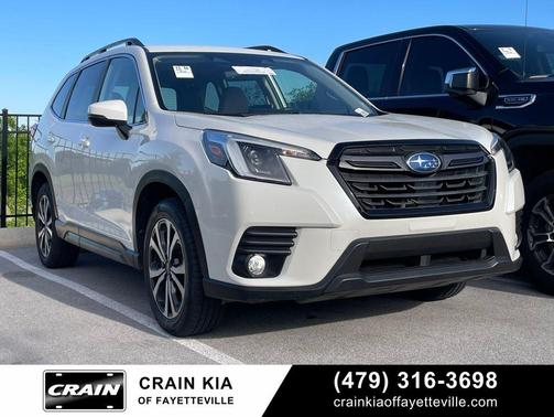 Crystal White Pearl 2022 Subaru Forester Limited