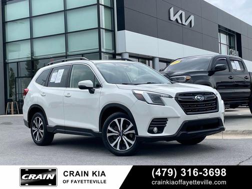 Crystal White Pearl 2022 Subaru Forester Limited