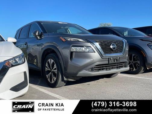 Gun Metallic 2021 Nissan Rogue SV