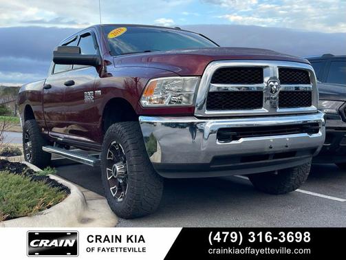 2018 RAM 3500 Tradesman Crew Cab 4x4 6'4' Box