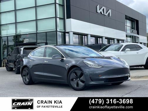 Silver Metallic 2018 Tesla Model 3 Long Range
