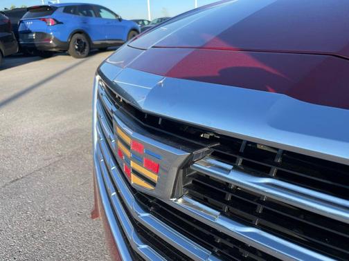 Red 2017 Cadillac CTS 3.6L Luxury