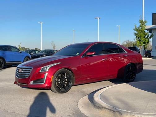 Red 2017 Cadillac CTS 3.6L Luxury