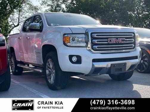 Summit White 2017 GMC Canyon SLT