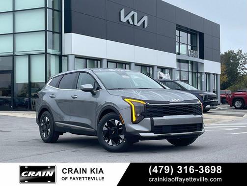 Steel Gray 2026 Kia Sportage Hybrid LX