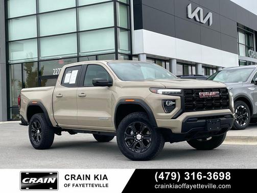 Desert Sand Metallic 2023 GMC Canyon Elevation