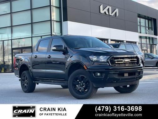 SHADOW BLACK 2022 Ford Ranger LARIAT