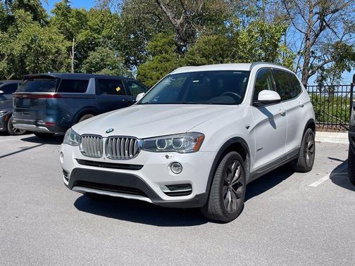 White Metallic 2017 BMW X3 xDrive28i