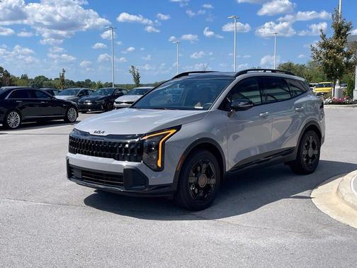 Gray 2026 Kia Sportage Hybrid X-LINE