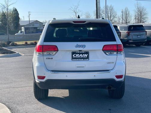 Bright White Clearcoat 2017 Jeep Grand Cherokee Limited