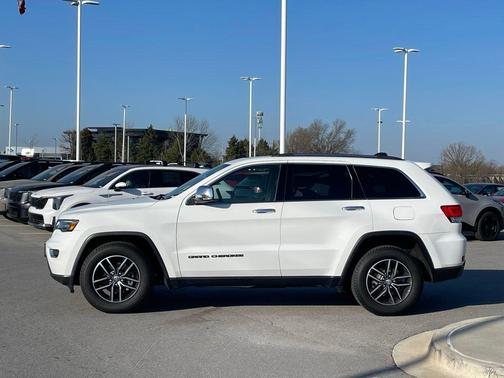 Bright White Clearcoat 2017 Jeep Grand Cherokee Limited
