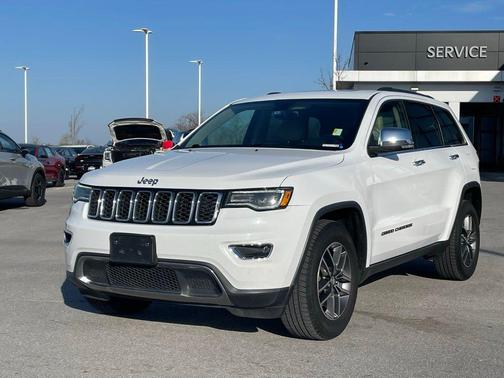 Bright White Clearcoat 2017 Jeep Grand Cherokee Limited
