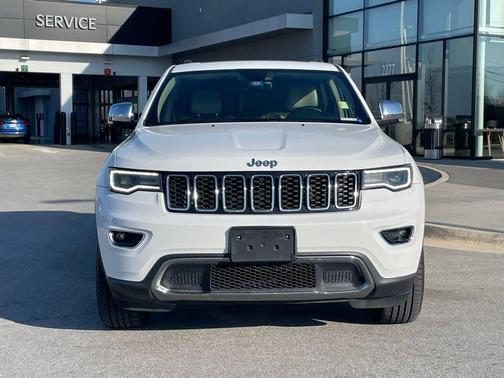 Bright White Clearcoat 2017 Jeep Grand Cherokee Limited