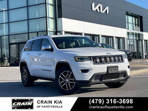 Bright White Clearcoat 2017 Jeep Grand Cherokee Limited