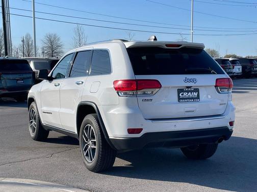 Bright White Clearcoat 2017 Jeep Grand Cherokee Limited